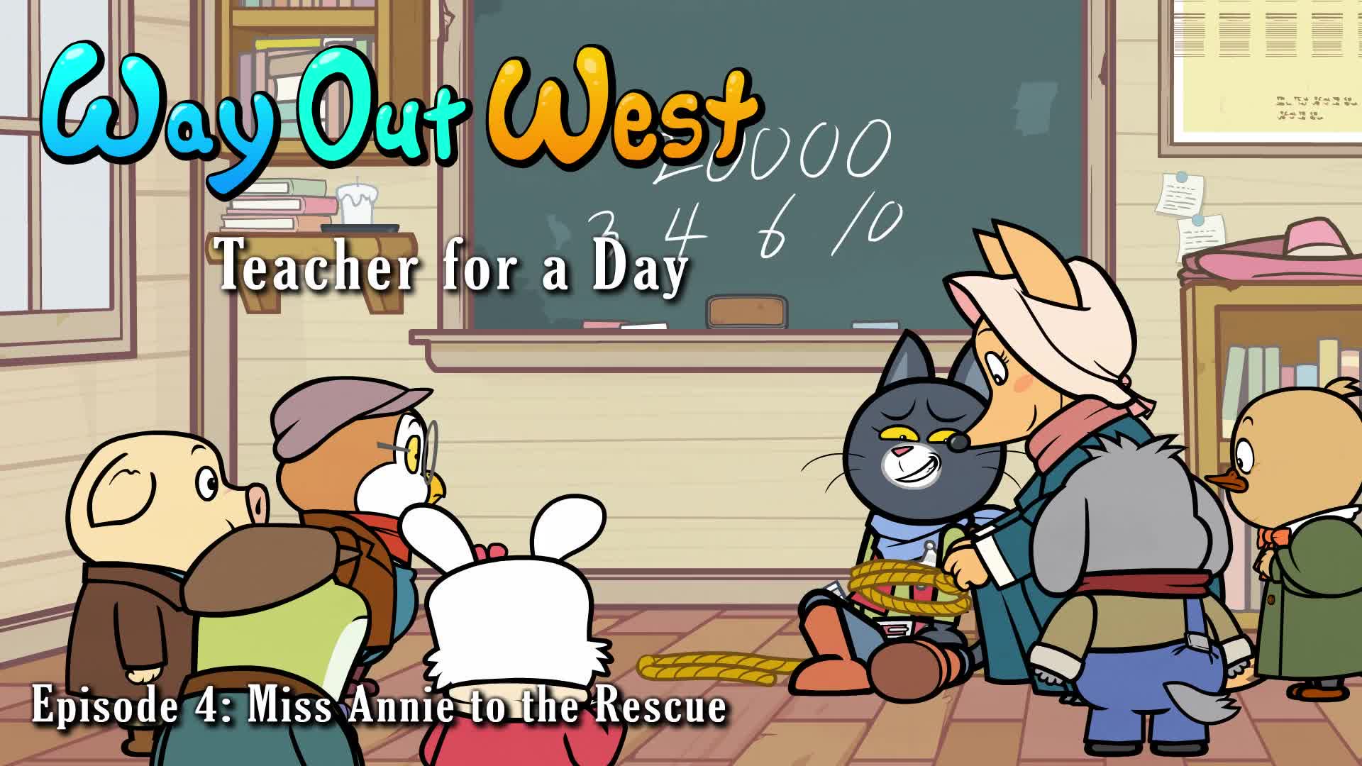 Teacher for a Day 4: Miss Annie to the Rescue